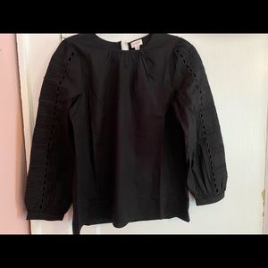 Brand new never worn Jcrew Black shirt size xs.